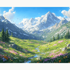 Breathtaking View - Number Artist Paint by Numbers Kits