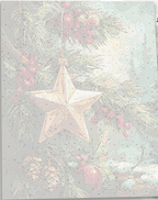 Detailed numbered outline on linen canvas for Holiday Glow DIY painting project - ColorEasePaint