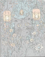 Kitty Lights - Number Artist Paint by Numbers Kits