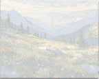 Mountain Chain View - Number Artist Paint by Numbers Kits