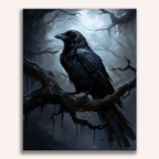 Mysterious Raven - Number Artist Paint by Numbers Kits
