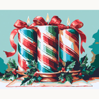 Professional DIY paint by numbers kit with warm-toned acrylic paints for Striped Candles - ColorEasePaint