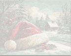 Intricate numbered canvas outline for The Tale of Christmas vintage-style DIY painting - ColorEasePaint