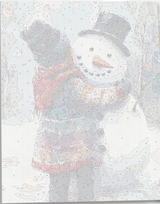 Winter Friend - Number Artist Paint by Numbers Kits